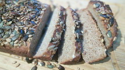 Полбяной хлеб на йогурте