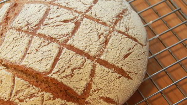 пшенично-амарантовый хлеб