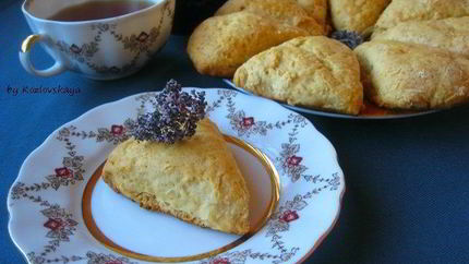 Сконы с медом