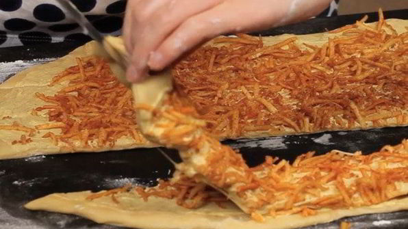 сырный хлеб на белом вине