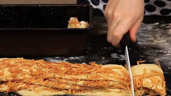 сырный хлеб на белом вине