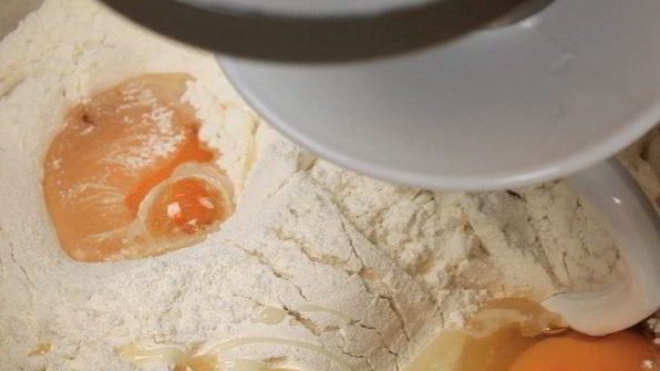 сырный хлеб на белом вине