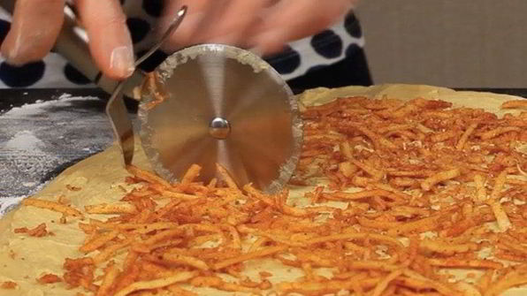 сырный хлеб на белом вине