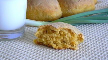 Тыквенный хлебушек с овсяными хлопьями