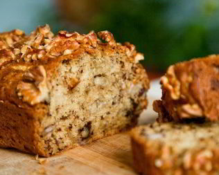 Веганский банановый хлеб