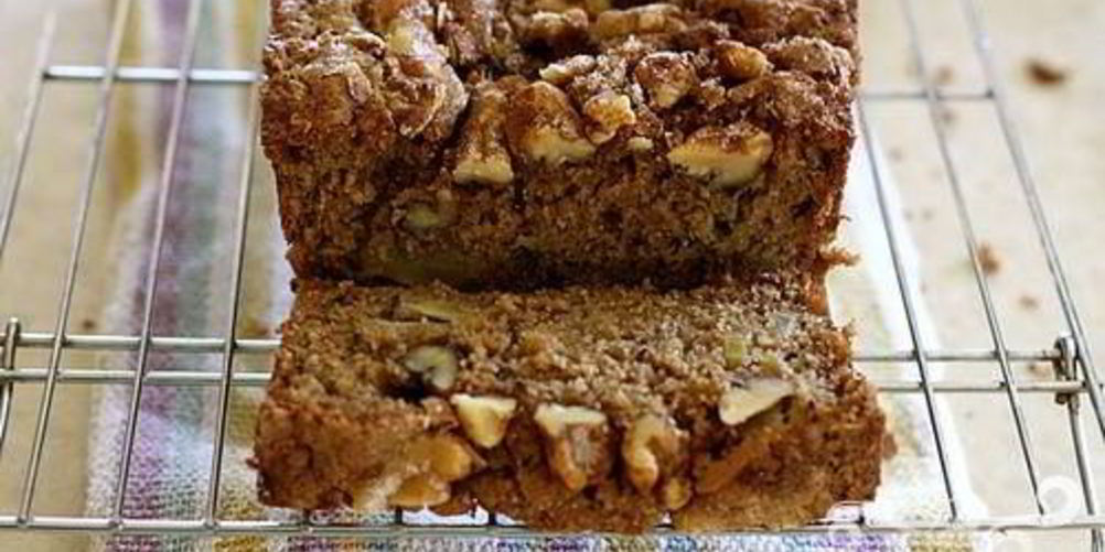Рецепт яблочного хлеба с орехами