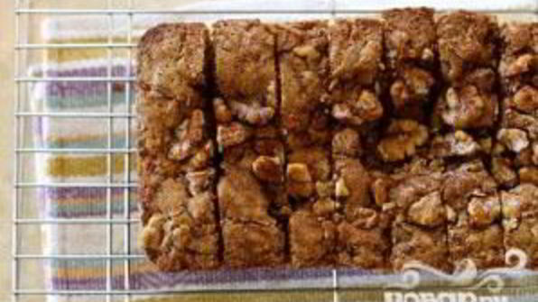 яблочный хлеб с орехами