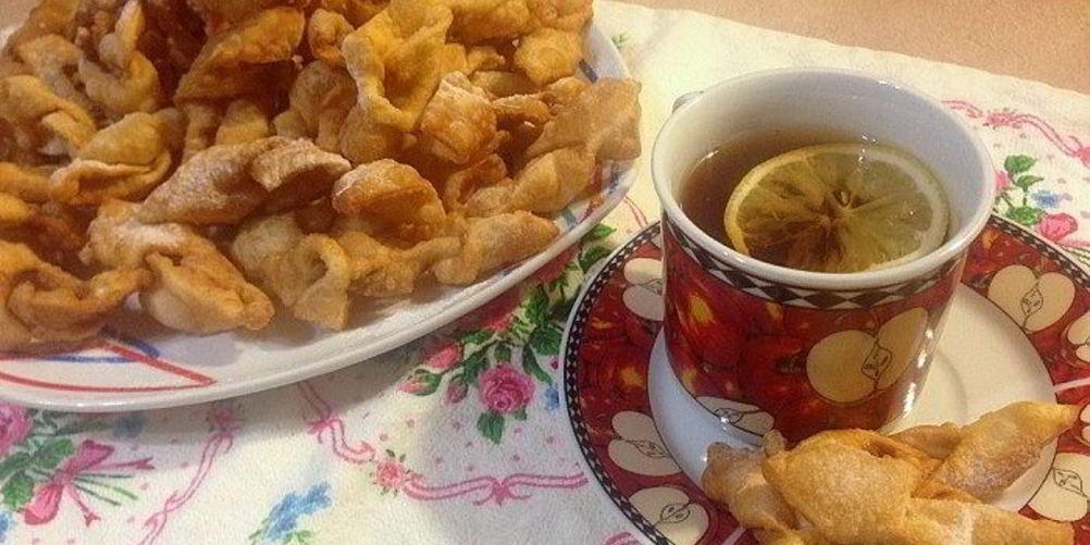 Рецепт хрустящего хвороста на воде