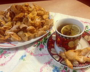 Хрустящий хворост на воде