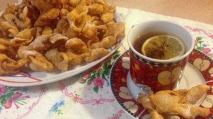 Хрустящий хворост на воде