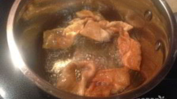 хрустящий хворост на воде