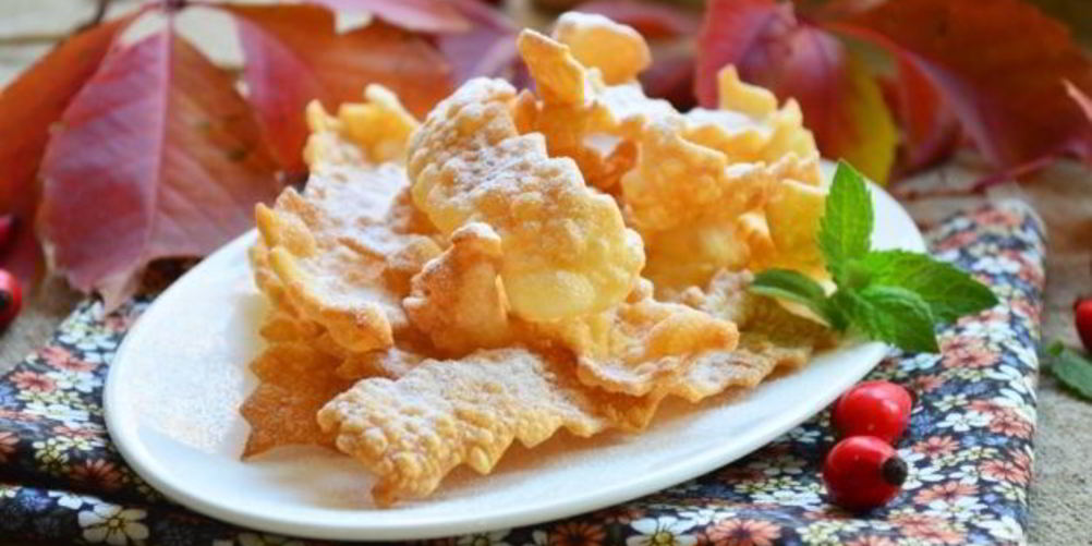 Рецепт хвороста классического