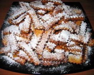 Хворост творожный