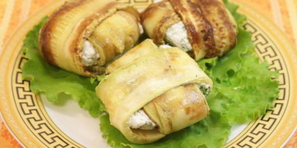 Рецепт конвертиков из кабачков