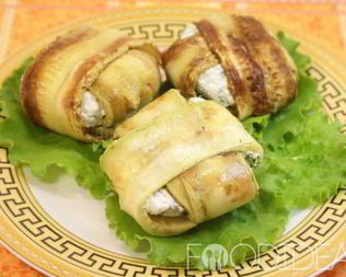 Конвертики из кабачков