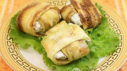 Конвертики из кабачков