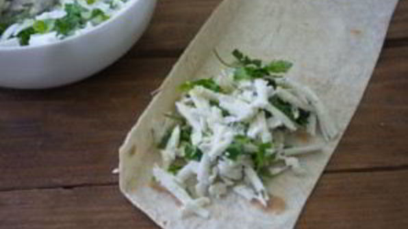 конвертики с сыром и зеленью