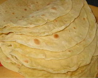 Армянский лаваш на сковороде