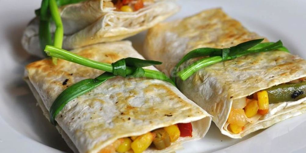 Рецепт итальянской овощной смеси в лаваше