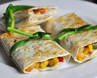 Итальянская овощная смесь в лаваше