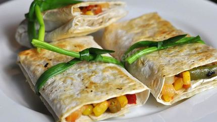 Итальянская овощная смесь в лаваше