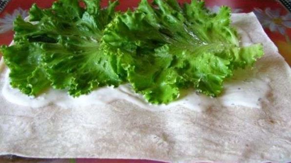 куриная грудка в лаваше