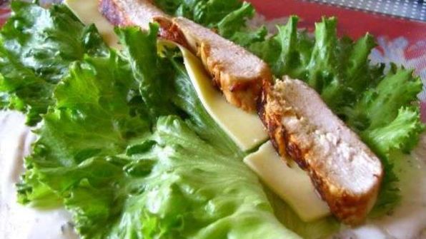 куриная грудка в лаваше