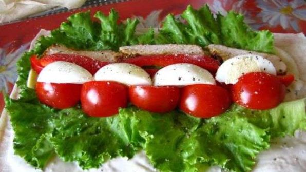 куриная грудка в лаваше