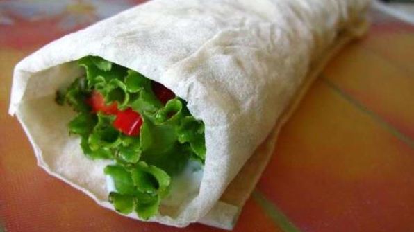 куриная грудка в лаваше