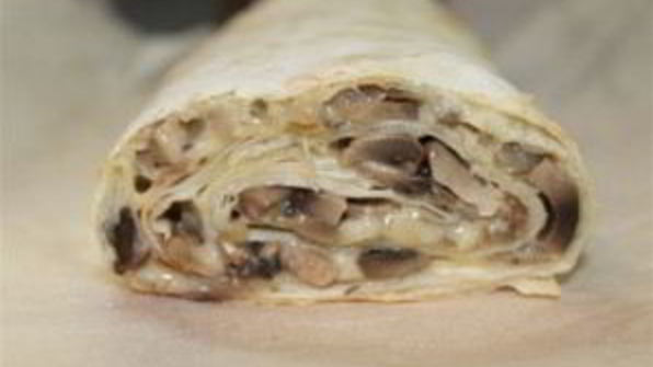 лаваш с грибами