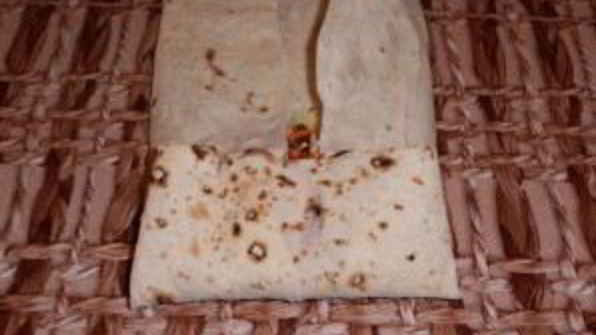 лаваш с копченой курицей