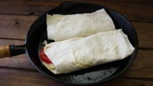 лаваш с копченым сыром