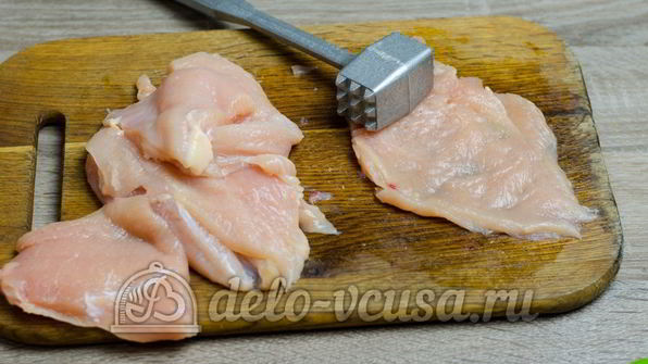 лаваш с курицей