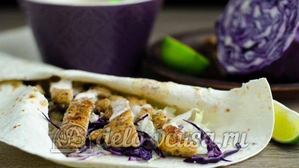 лаваш с курицей