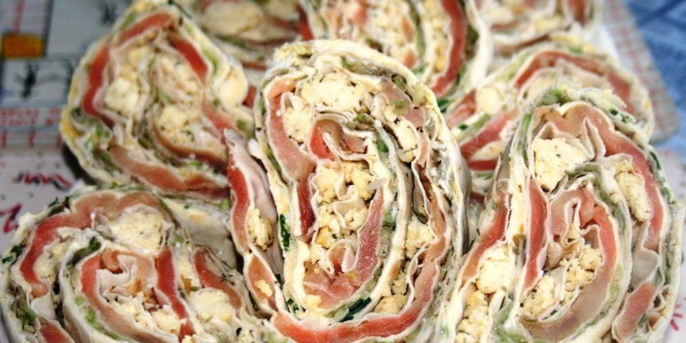 Рецепт лаваша с маслом