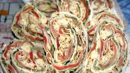 Лаваш с маслом