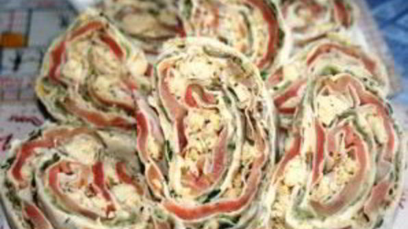 лаваш с маслом