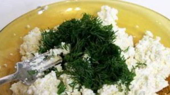 лаваш с творогом