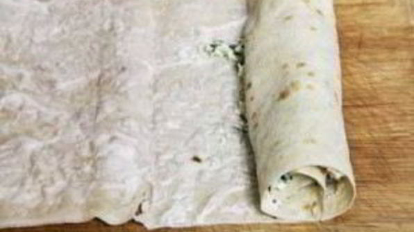 лаваш с творогом