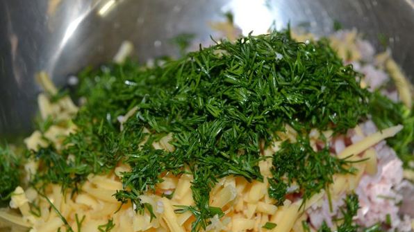 лаваш с ветчиной и сыром