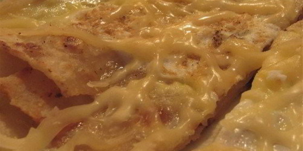 Рецепт лаваша с яйцом и сыром