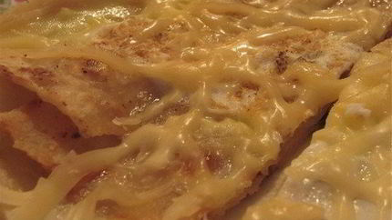 Лаваш с яйцом и сыром