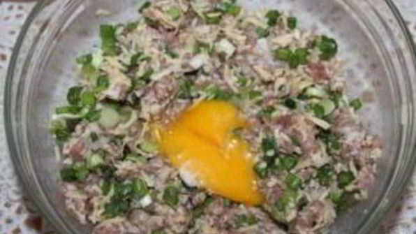 лаваш с зеленым луком