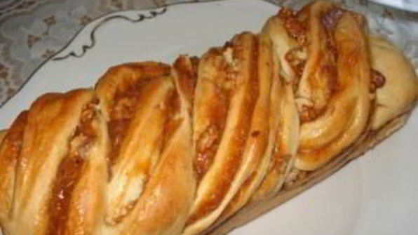 лаваш со сгущенкой