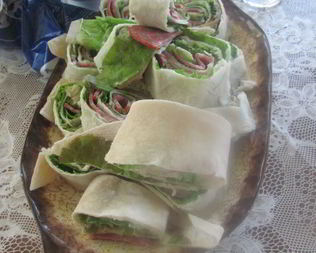 Рулетики из лаваша