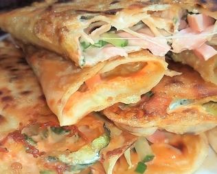 Рулеты из лаваша на пикник