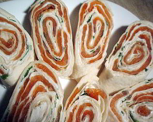 Рулеты из лаваша