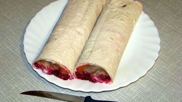 шуба в лаваше