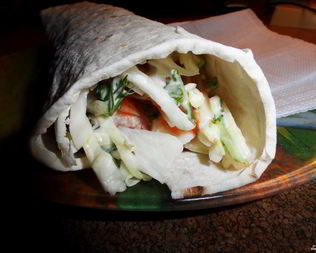 Сосиска в лаваше