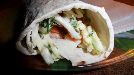 Сосиска в лаваше